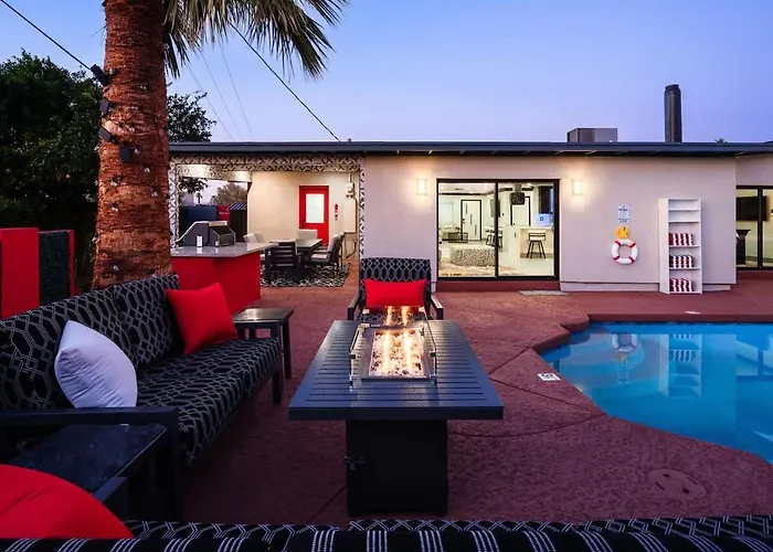 Ferienhaus Modern Roose-private Pool-in Old Town Scottsdale